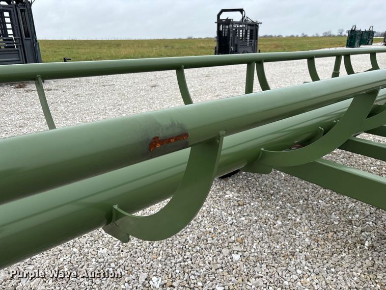 image for item EN5830 RBW Hay Baron HB42 hay bale trailer