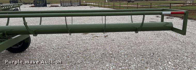 image for item EN5830 RBW Hay Baron HB42 hay bale trailer