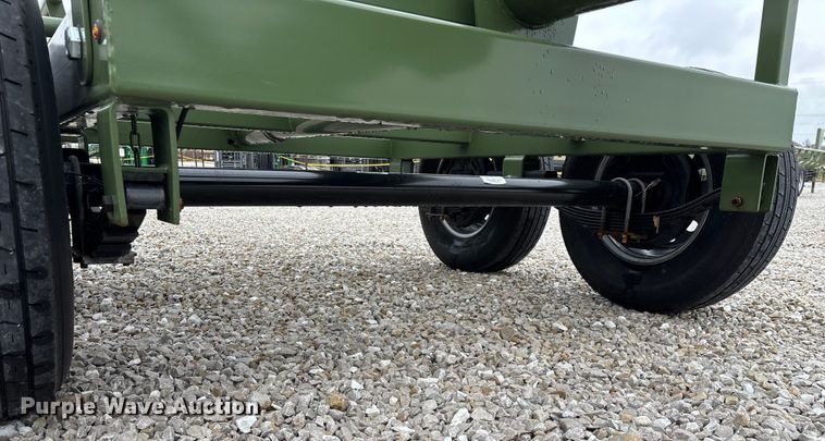 image for item EN5830 RBW Hay Baron HB42 hay bale trailer