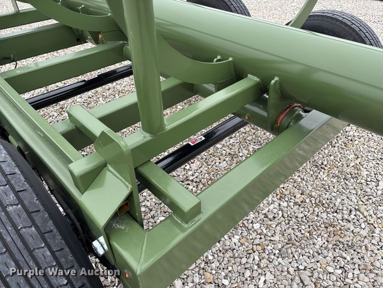 image for item EN5830 RBW Hay Baron HB42 hay bale trailer