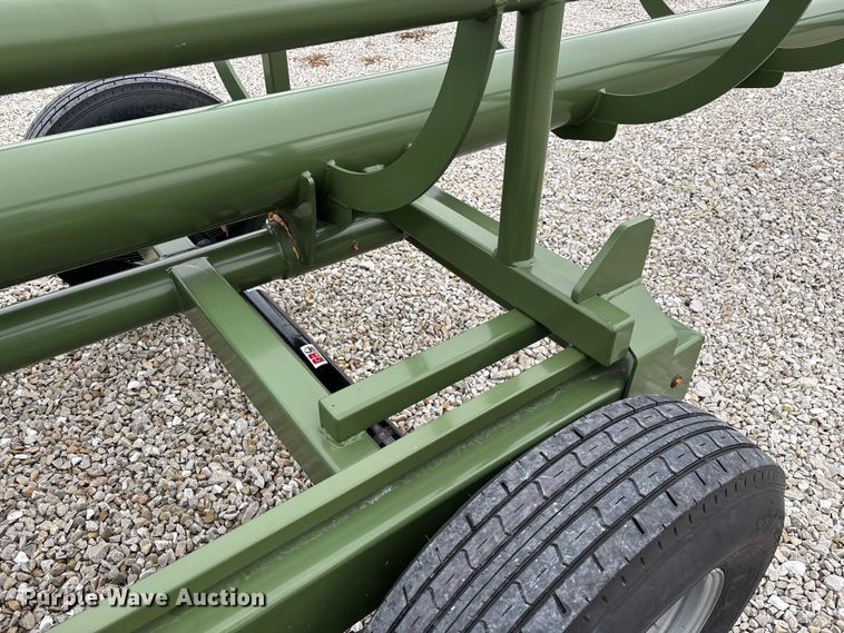 image for item EN5830 RBW Hay Baron HB42 hay bale trailer