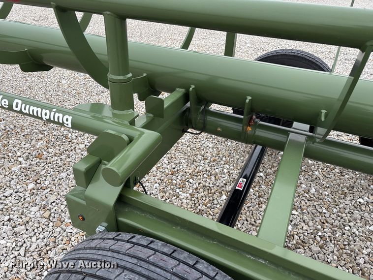 image for item EN5830 RBW Hay Baron HB42 hay bale trailer