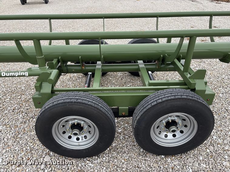 image for item EN5830 RBW Hay Baron HB42 hay bale trailer