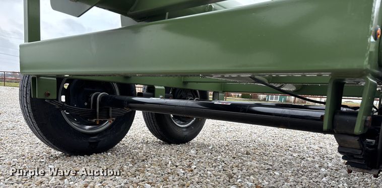 image for item EN5830 RBW Hay Baron HB42 hay bale trailer