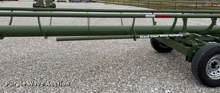 image for item EN5830 RBW Hay Baron HB42 hay bale trailer