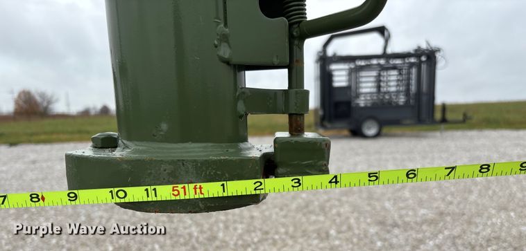 image for item EN5830 RBW Hay Baron HB42 hay bale trailer