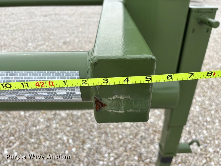 image for item EN5830 RBW Hay Baron HB42 hay bale trailer