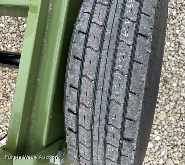 image for item EN5830 RBW Hay Baron HB42 hay bale trailer