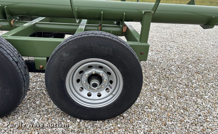 image for item EN5830 RBW Hay Baron HB42 hay bale trailer