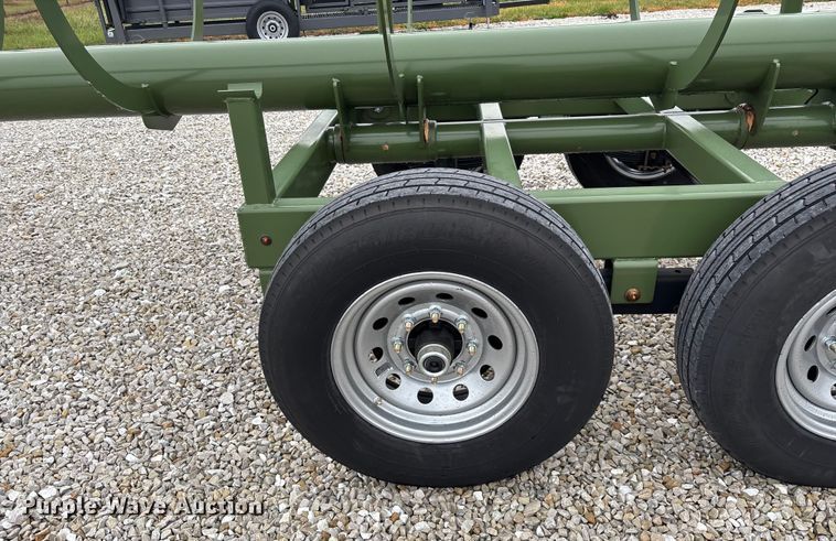 image for item EN5830 RBW Hay Baron HB42 hay bale trailer