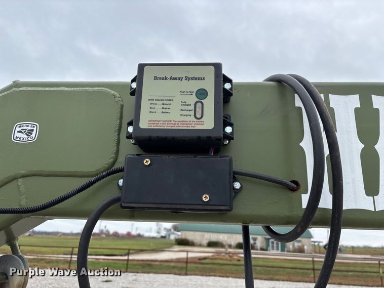 image for item EN5831 RBW Hay Baron HB36 hay bale trailer