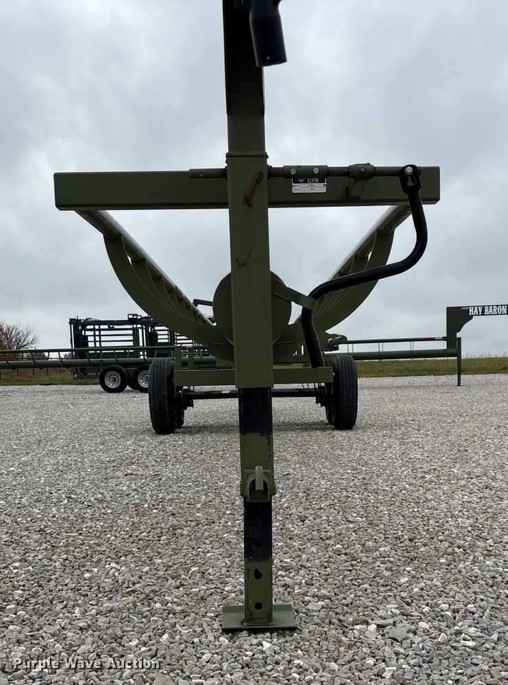 image for item EN5831 RBW Hay Baron HB36 hay bale trailer