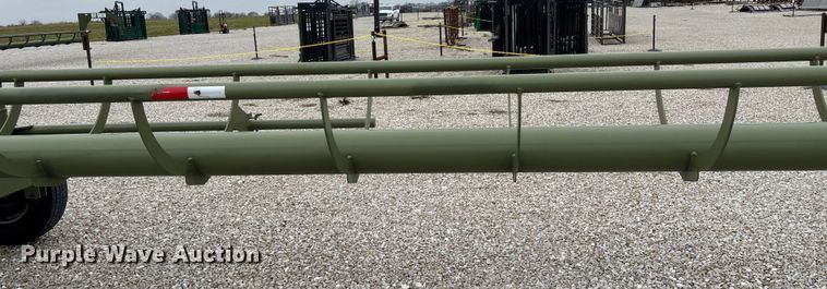 image for item EN5831 RBW Hay Baron HB36 hay bale trailer