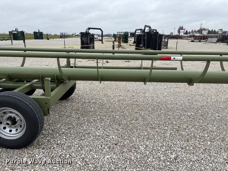 image for item EN5831 RBW Hay Baron HB36 hay bale trailer