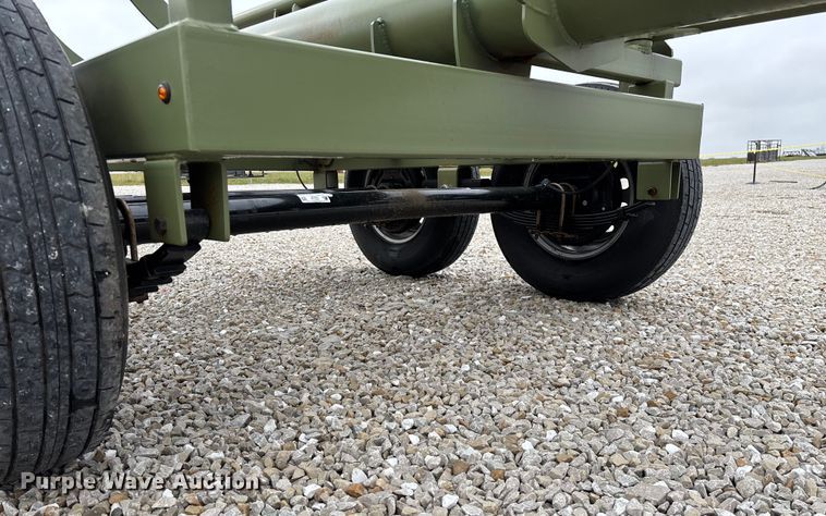 image for item EN5831 RBW Hay Baron HB36 hay bale trailer