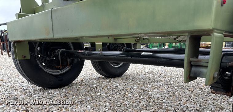 image for item EN5831 RBW Hay Baron HB36 hay bale trailer