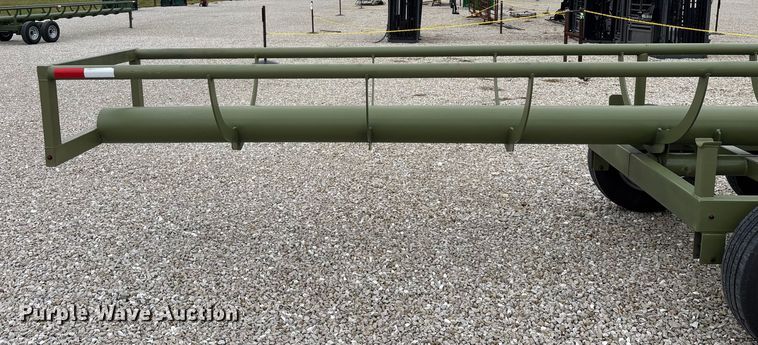 image for item EN5831 RBW Hay Baron HB36 hay bale trailer