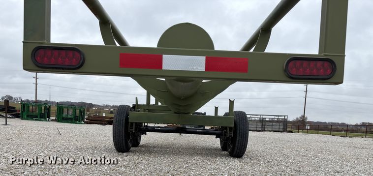 image for item EN5831 RBW Hay Baron HB36 hay bale trailer