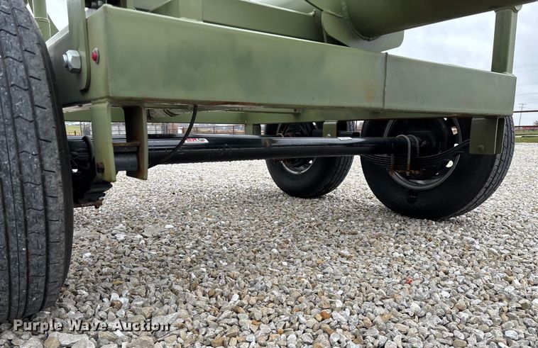 image for item EN5831 RBW Hay Baron HB36 hay bale trailer