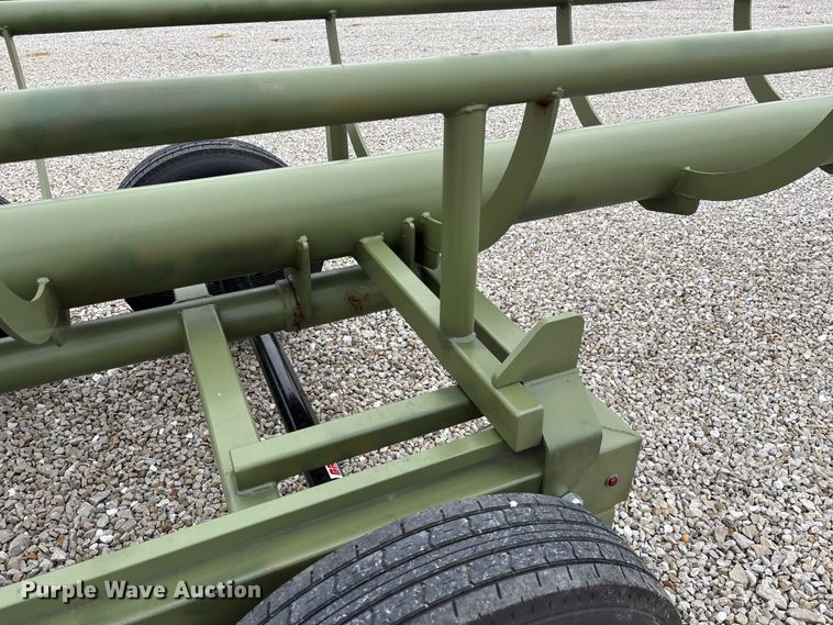 image for item EN5831 RBW Hay Baron HB36 hay bale trailer