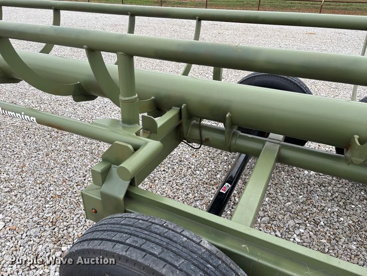 image for item EN5831 RBW Hay Baron HB36 hay bale trailer