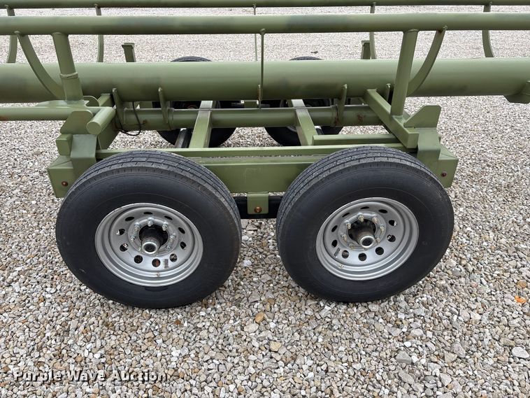 image for item EN5831 RBW Hay Baron HB36 hay bale trailer