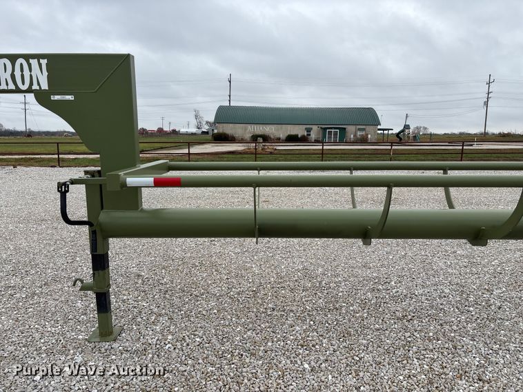 image for item EN5831 RBW Hay Baron HB36 hay bale trailer