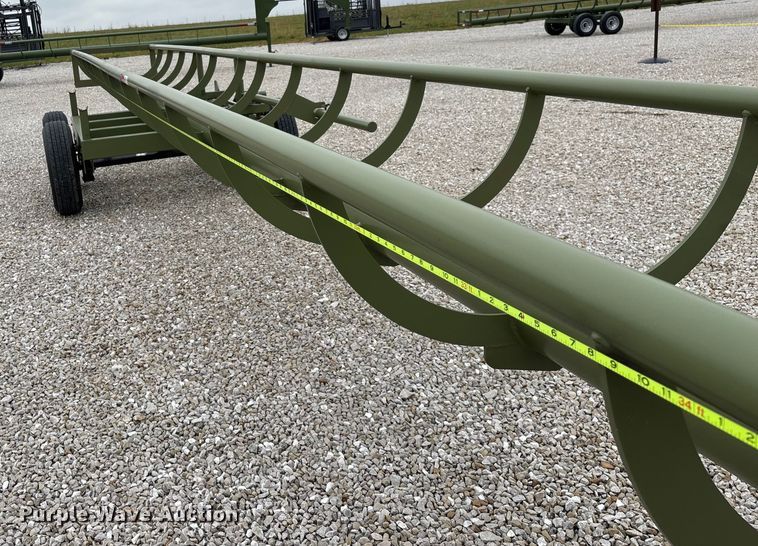 image for item EN5831 RBW Hay Baron HB36 hay bale trailer