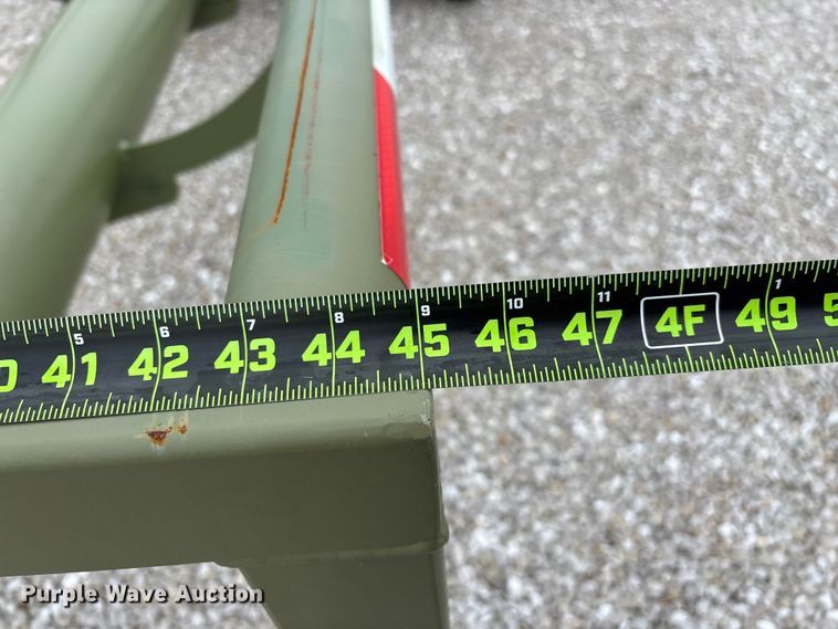 image for item EN5831 RBW Hay Baron HB36 hay bale trailer