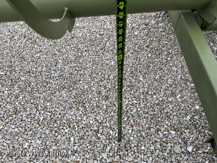 image for item EN5831 RBW Hay Baron HB36 hay bale trailer