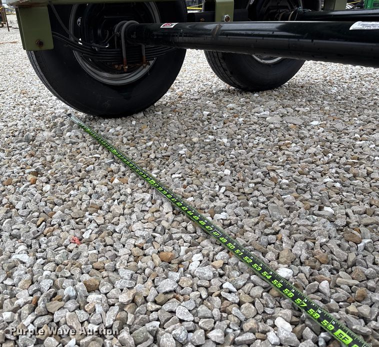 image for item EN5831 RBW Hay Baron HB36 hay bale trailer