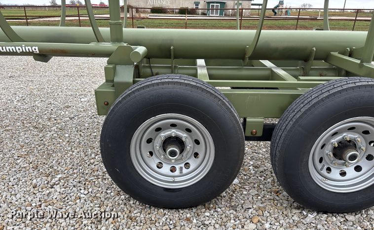 image for item EN5831 RBW Hay Baron HB36 hay bale trailer