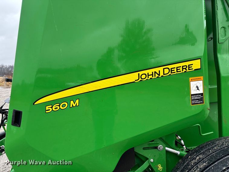 image for item EN5832 2022 John Deere 560 M round baler