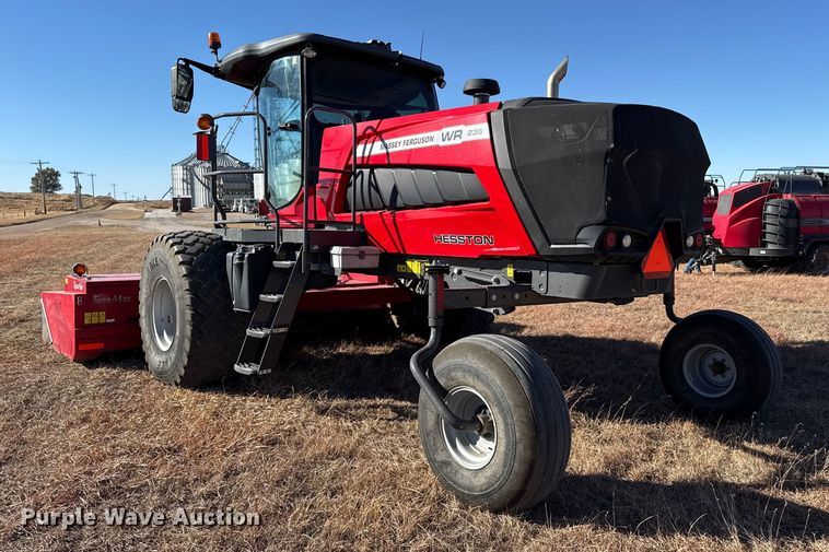 image for item EP2521 2023 Massey Ferguson WR 235 swather / windrower