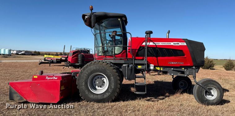 image for item EP2521 2023 Massey Ferguson WR 235 swather / windrower