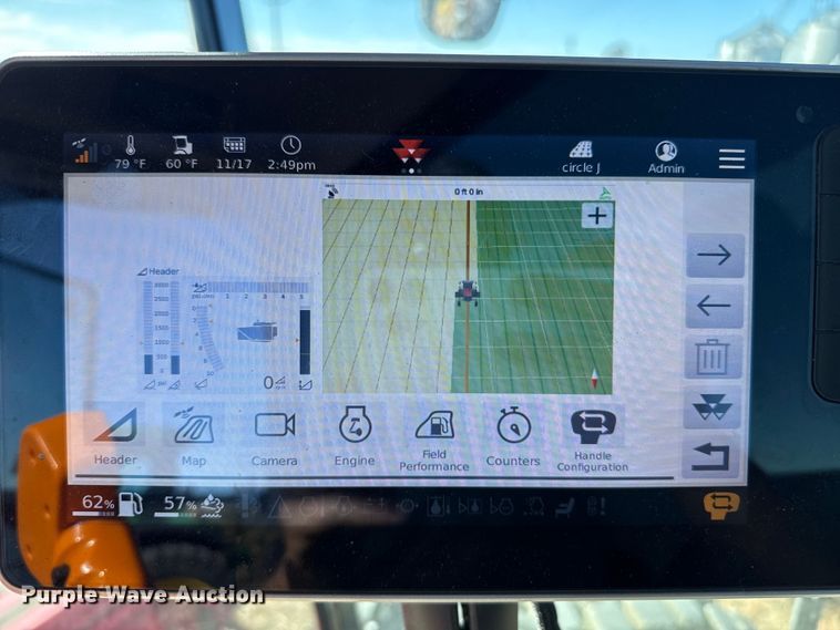 image for item EP2521 2023 Massey Ferguson WR 235 swather / windrower