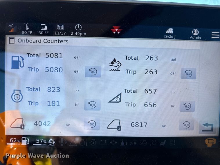 image for item EP2521 2023 Massey Ferguson WR 235 swather / windrower