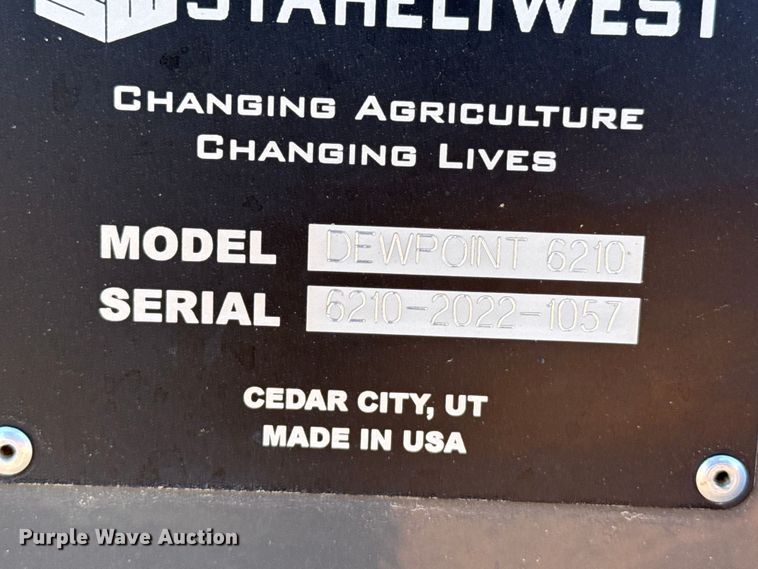 image for item EP2523 2022 Staheli West Dewpoint 6210 hay steamer