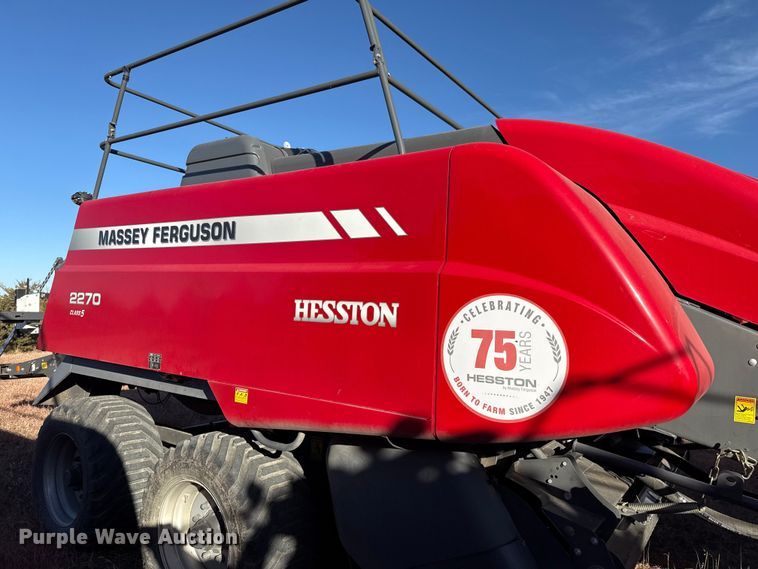 image for item EP2524 2021 Massey Ferguson 2270 large square baler