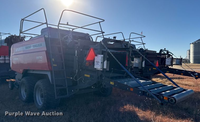 image for item EP2524 2021 Massey Ferguson 2270 large square baler