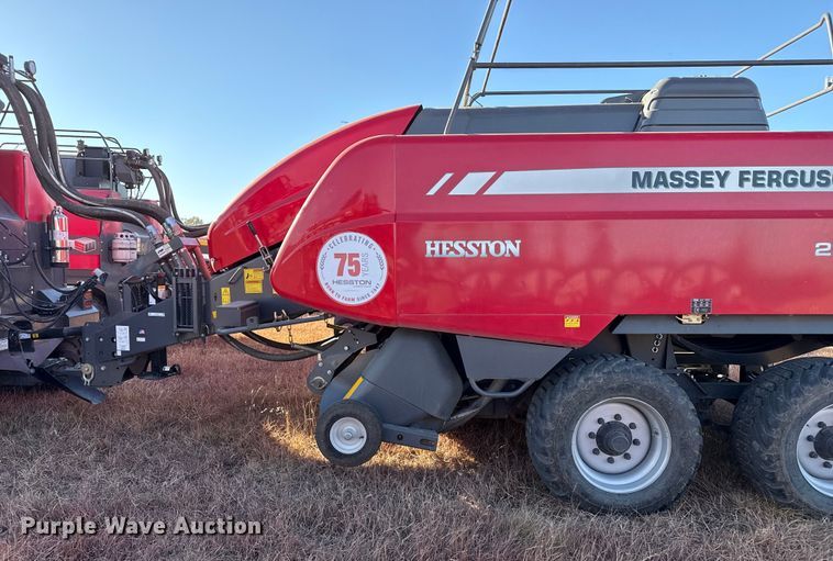image for item EP2524 2021 Massey Ferguson 2270 large square baler