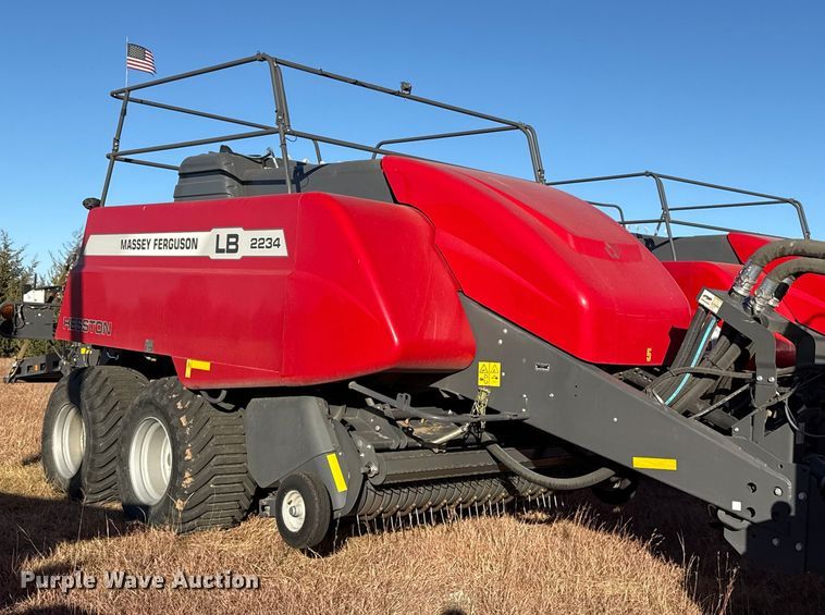 image for item EP2525 2024 Massey Ferguson 2234 LB large square baler