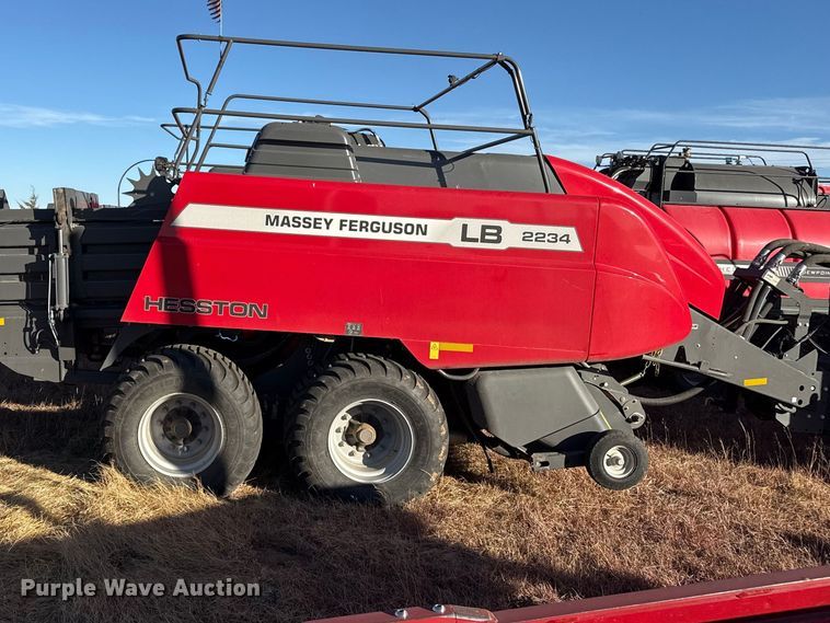 image for item EP2525 2024 Massey Ferguson 2234 LB large square baler