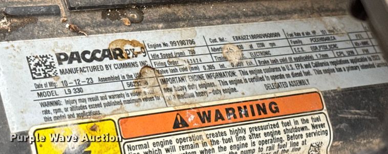 image for item EP2579 2024 Kenworth T480 feed mixer truck