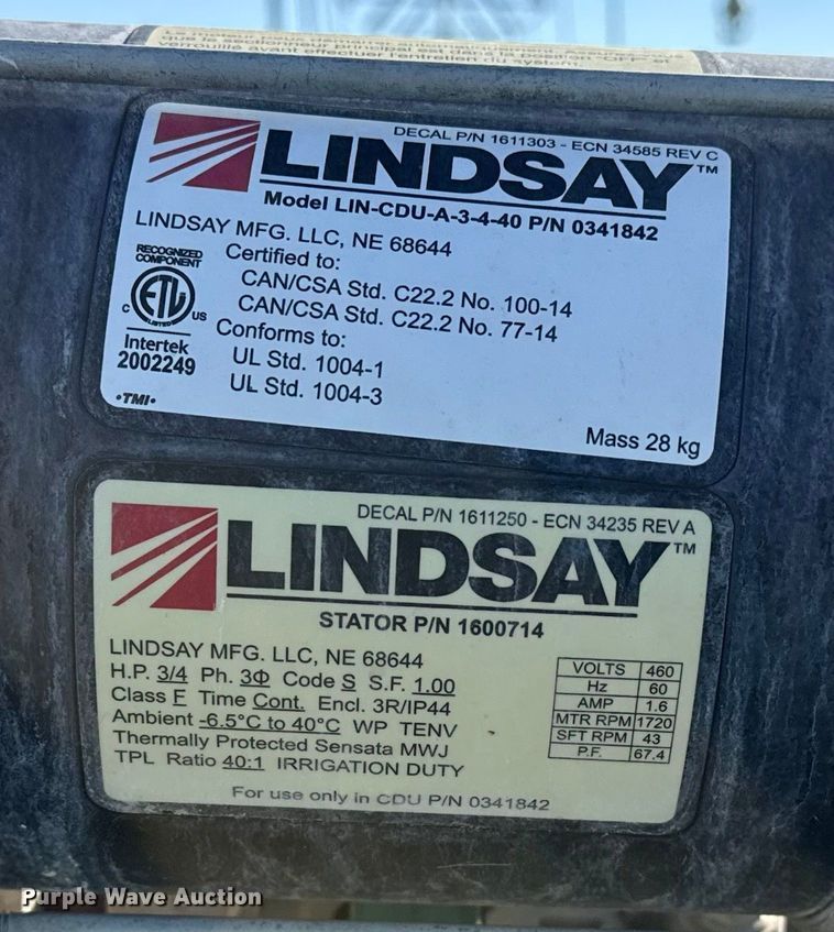 image for item EP2619 Zimmatic center pivot