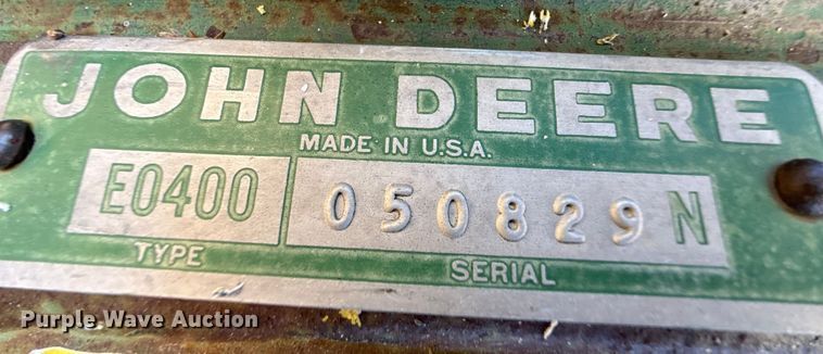 image for item EP2644 John Deere 400 rotary hoe