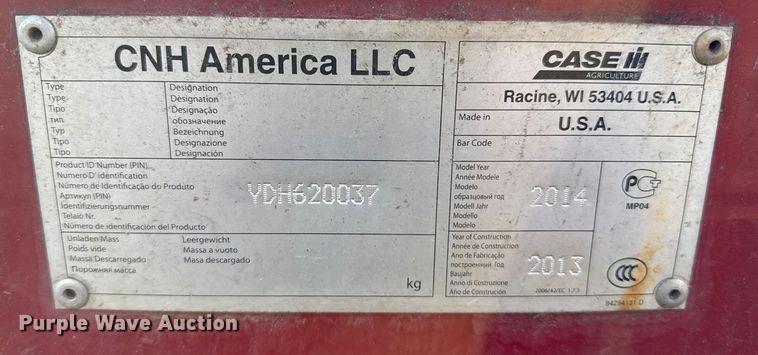 image for item EP2655 2014 Case IH 4412 corn head