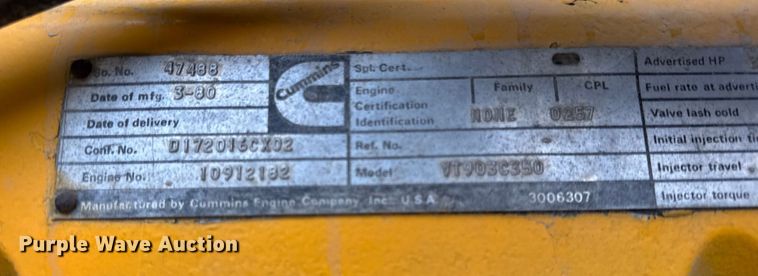 image for item ER0314 Big A 4500 applicator truck