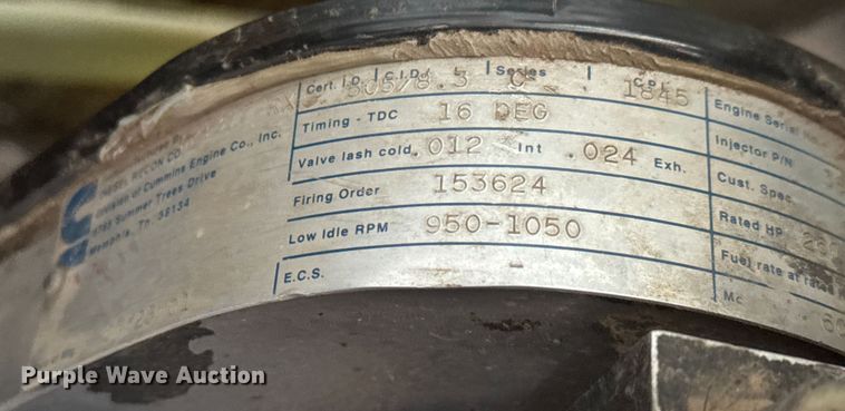 image for item ET4005 1998 Gleaner R62 combine