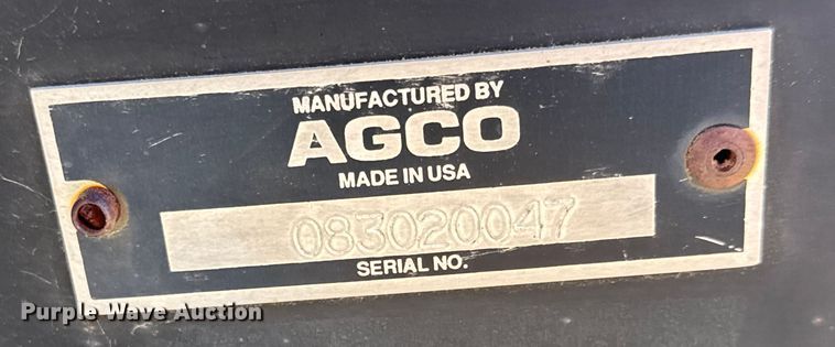 image for item ET4009 AGCO 830 corn head